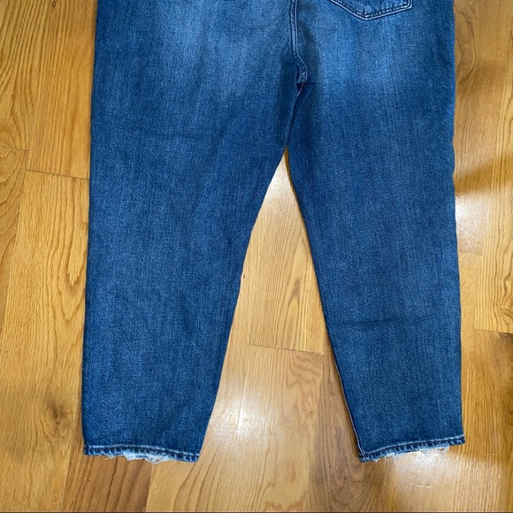 NWT Madewell Mom Jean High rise straight Denim Jeans 34 Downey Wash  AG375 - Picture 6 of 16
